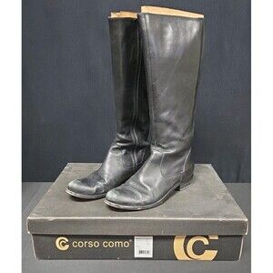 Corso Como Women's Rena Knee High Boots Leather Size 9 M